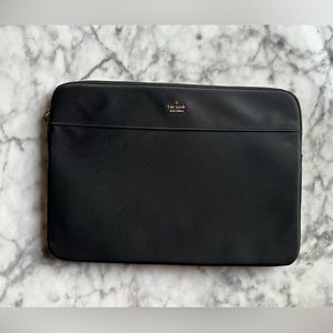 Kate Spade Black Nylon Laptop Case 13”